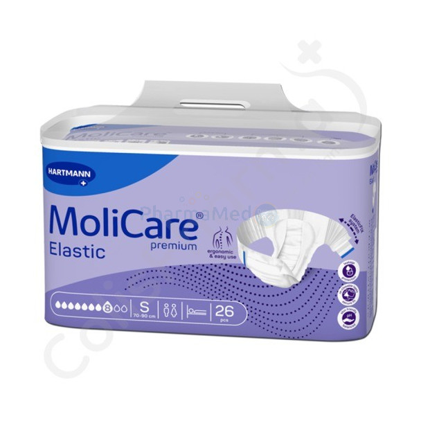 MOLICARE PREMIUM Elastic Kleefluier S 8D - 26st