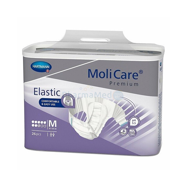 MOLICARE PREMIUM Elastic Kleefluier M 8D - 26st