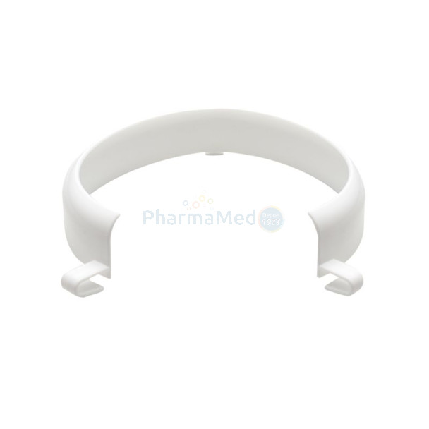 Rebord d’assiette 19 à 28 cm Blanc - 1pc