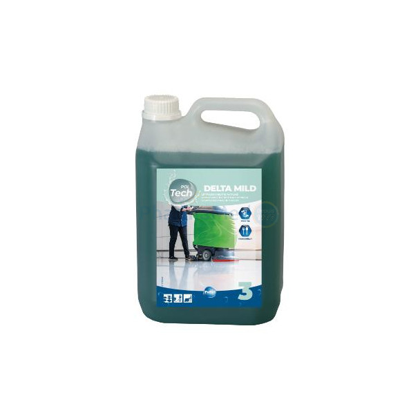 POLTECH DELTA MILD nettoyant parfumé pour sols - 5L