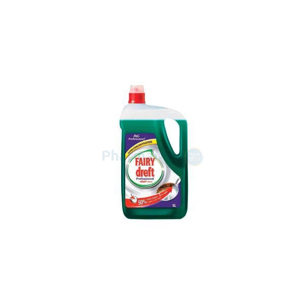Dreft Prof Regular Extra Clean Liquide vaisselle concentré - 2x5L
