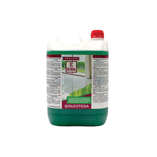 Geurige vloerreiniger 5 l Aquagen IC Herbal - 1 stuk