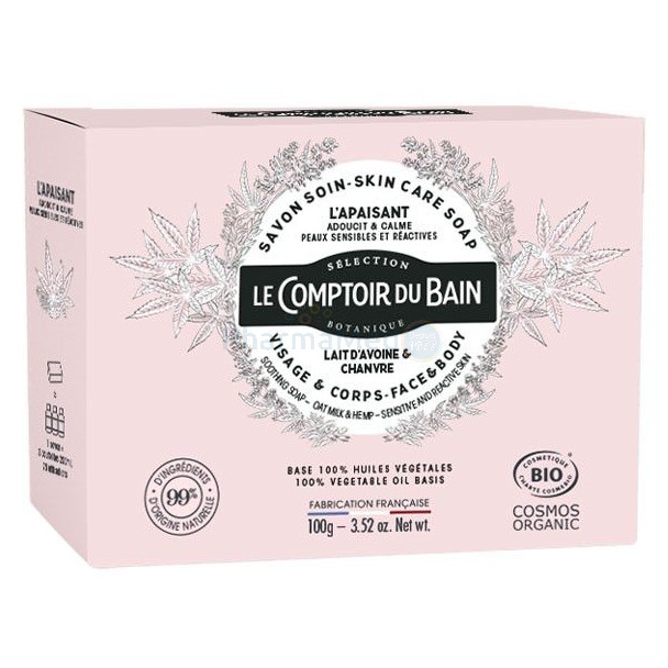 Savon solide lait d'avoine - 100gr