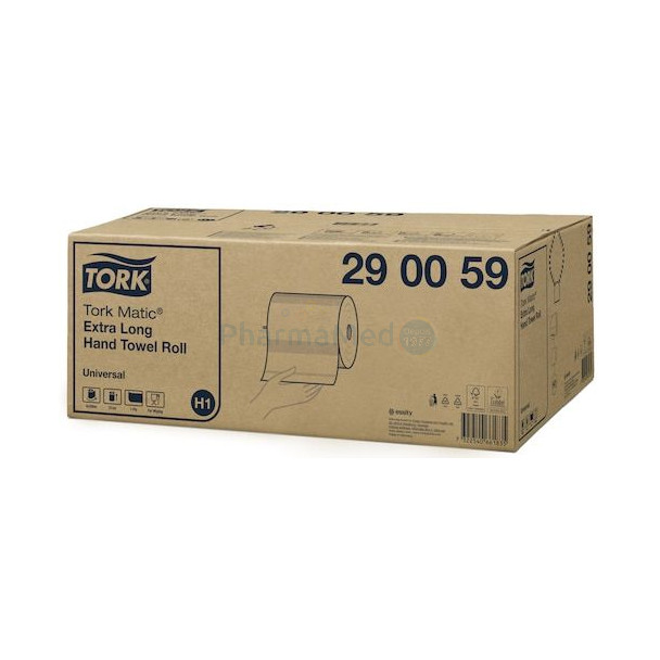 Pap. handdoek TORK UNIV MATIC 21cmx280m (1rl)