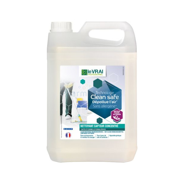 Nettoyant concentré pour sols et surfaces avec capteur de formaldéhyde(5l)