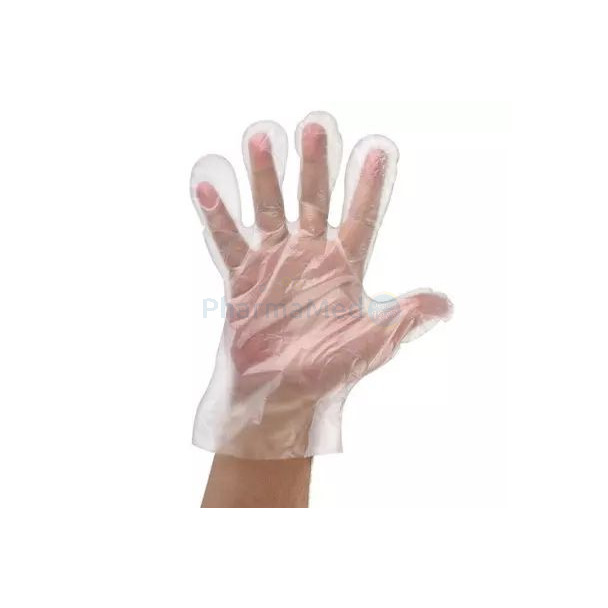 Handschoenen polyethyleen large (100st)