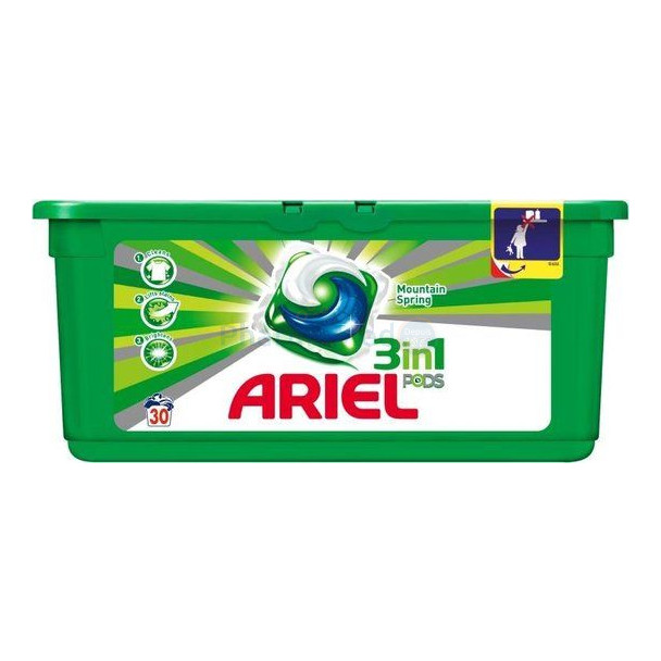 ARIEL PODS 3 en 1 mountain spring - 20 pods