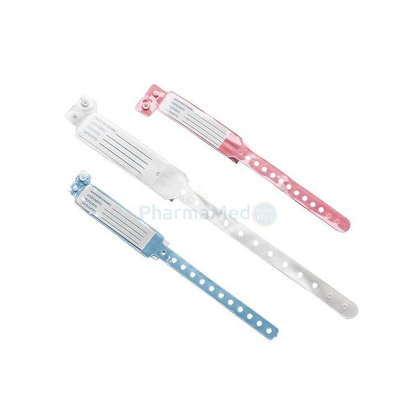 Bracelets d'identité enfants et adultes - 100pc