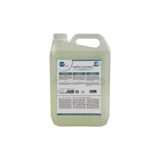 TAPICLEANET shampoing pour tapis inj/extr - 5L