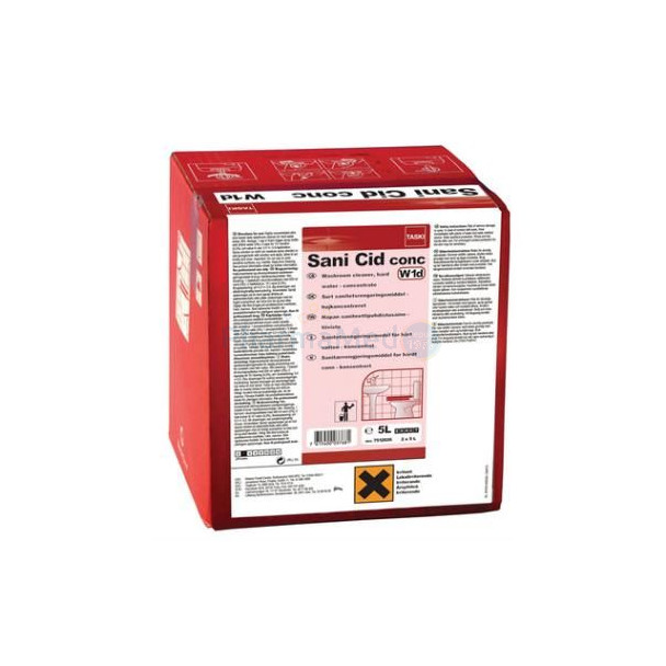 TASKI SANI CID Dét. détartrant eau dure concentré 5 l - 1pc