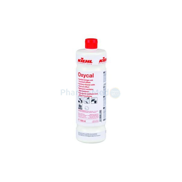 OXYCAL Détartrant nett. sanitaire à l'oxygène actif 1L - 1pc