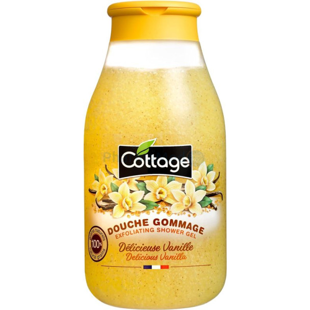 COTTAGE douche gommage Vanille 250ml - 1pc