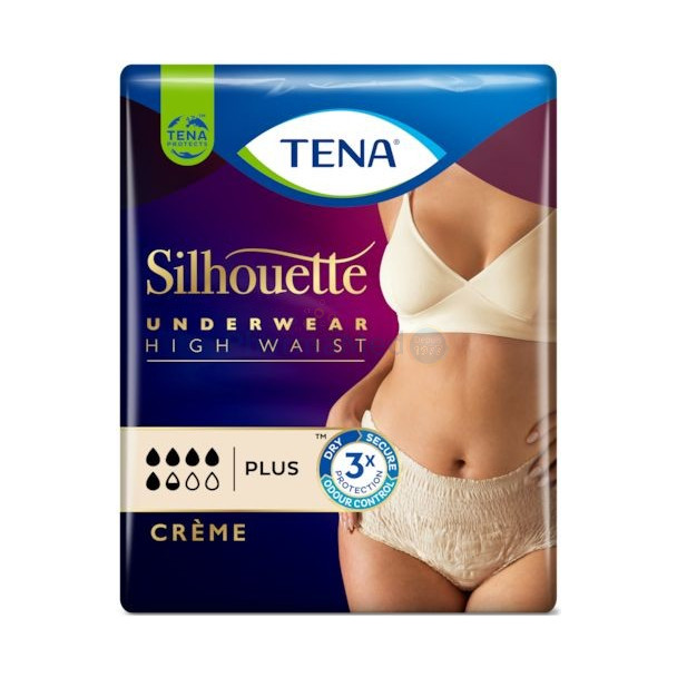 TENA Silhouette Plus Crème Medium - 9st