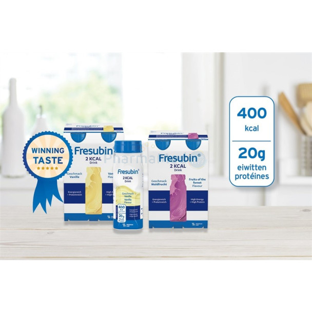 Fresubin 2 Kcal Fibre Drink - Abricot/Pêche - 4x200ml
