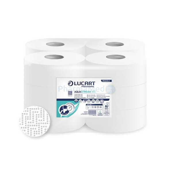 Pap. hyg. MINI JUMBO AQUASTREAM 150 - 12 rlx