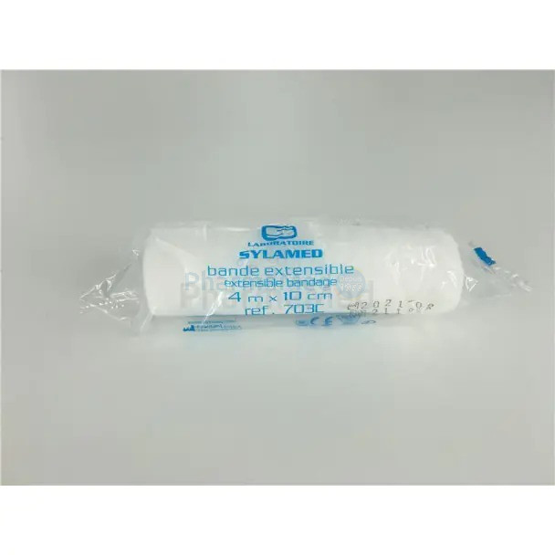 Bande de gaze élastique 10cmx4m - 50pc