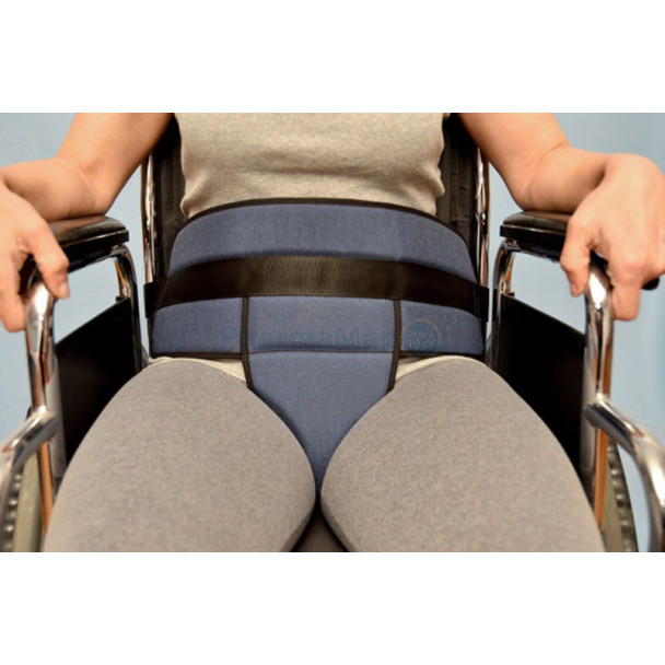 Ceinture de maintien avec partie pelvienne à clip - 1pc