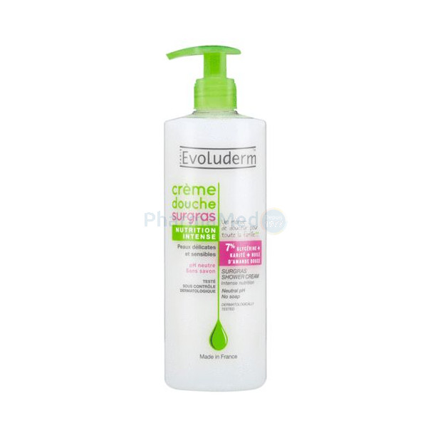 EVOLUDERM douche crème Surgras - 500ml