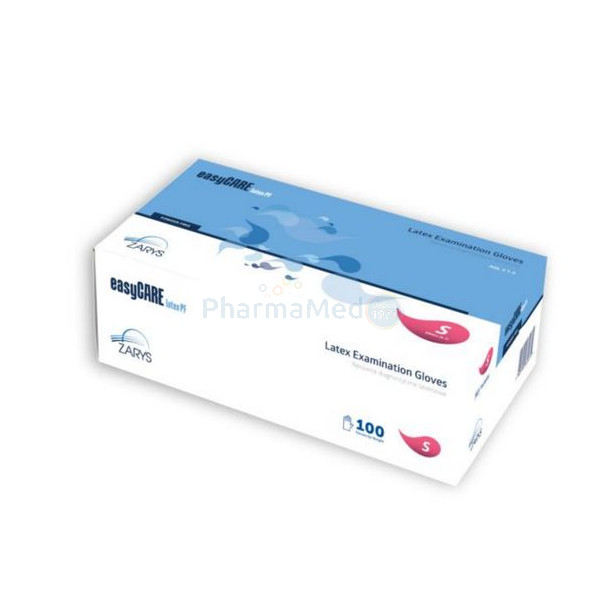 EASYCARE Gants latex NS non poudrés - Médium - 100pc