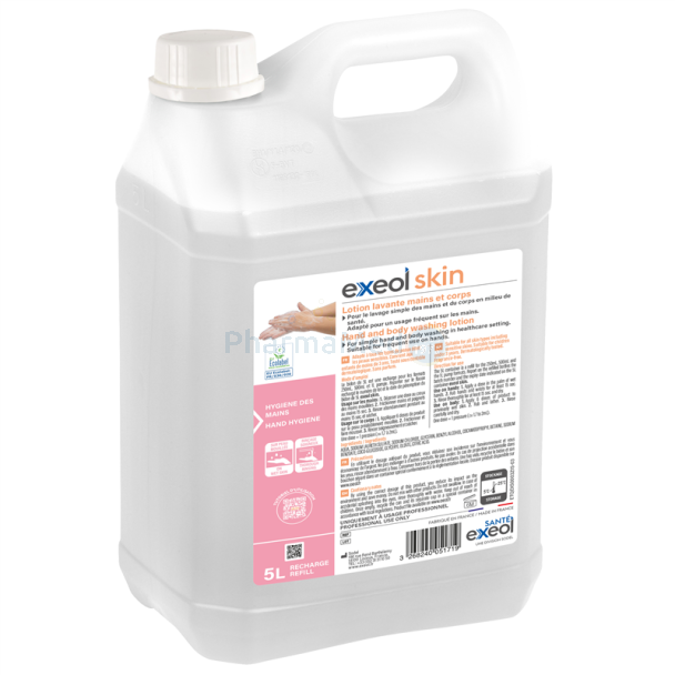EXEOL SKIN lotion lavante mains & corps - 5L
