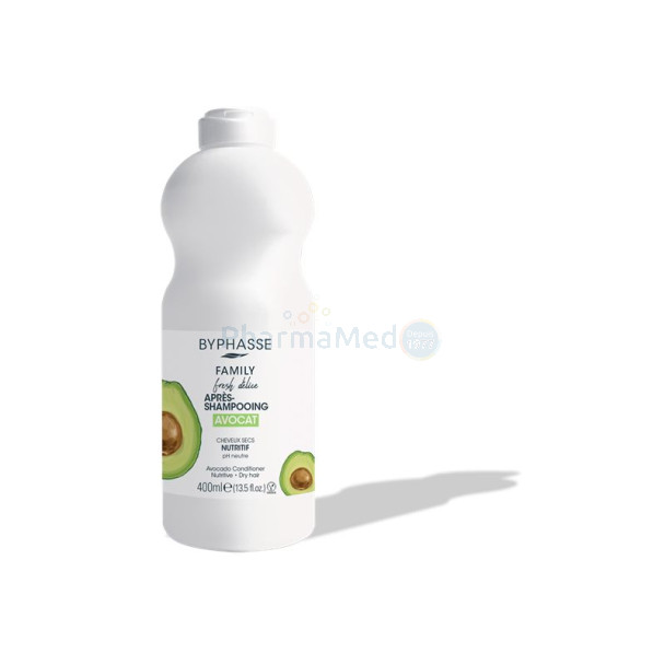 BYPHASSE Après-shampoing Family fresh Avocat 400ml