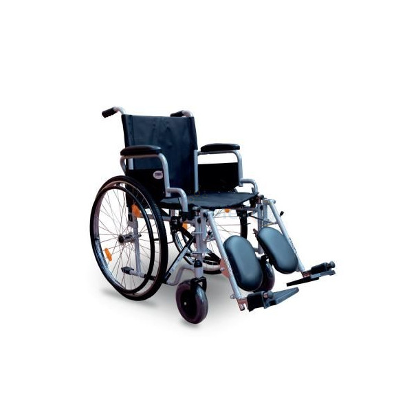 Fauteuil roulant en alu avec repose-jambes