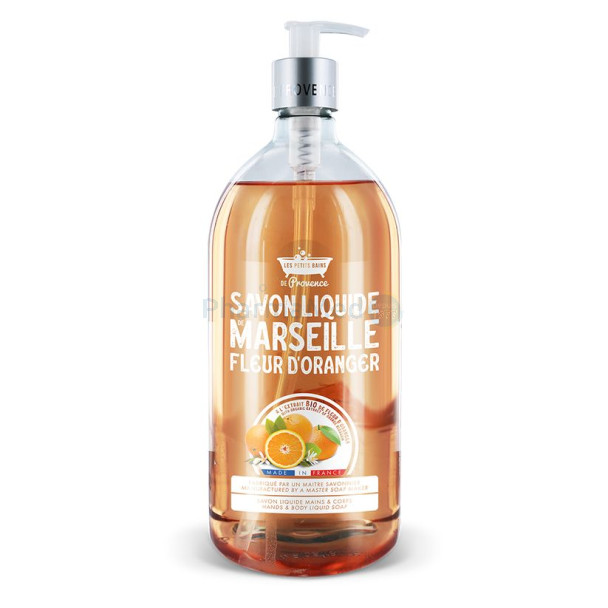 Gel douche Les petits bains de Provence - Fleur d'oranger - 1L