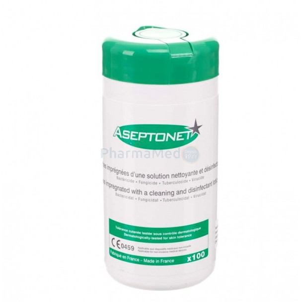 Lingettes ASEPTONET - 13x20cm - 100pc