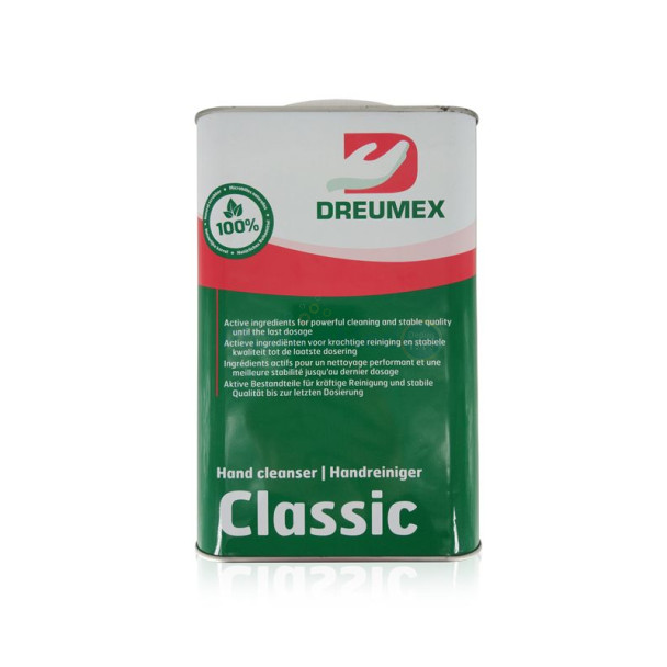 DREUMEX ROOD hand gel + microkorrels ..(4,5L)