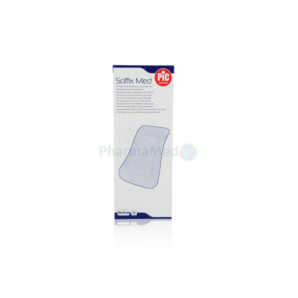 Soffix Med - pansement adhésif hypoallergénique - 10x30cm - 25pc