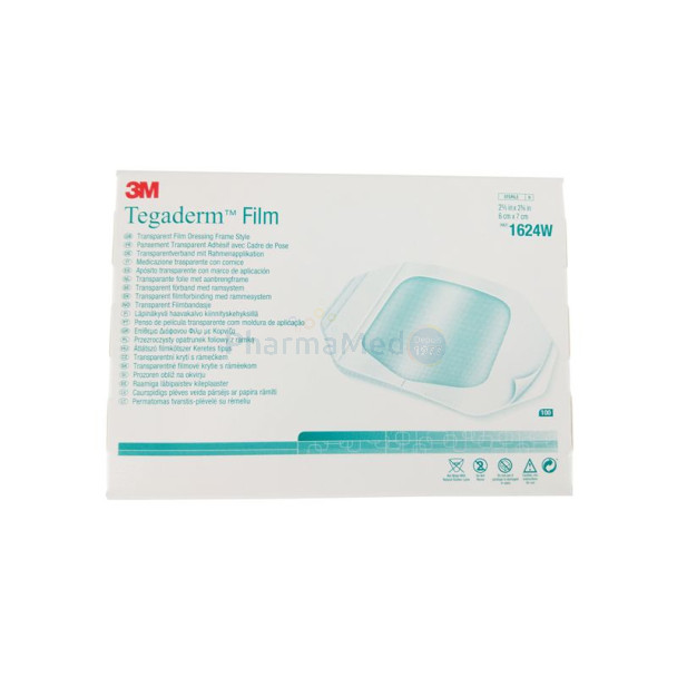 TEGADERM FILM 6x7cm 1624W (100pc)
