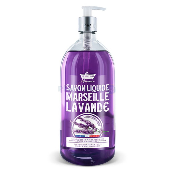 Gel douche lavande Les petits bains de Provence - 1L