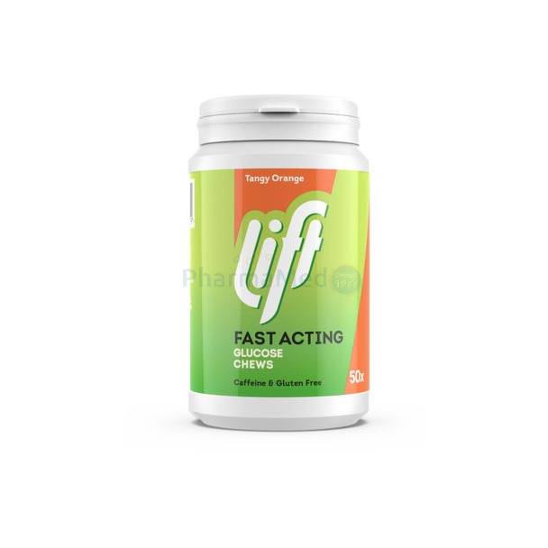 Comprimés de glucose Lift fast acting orange - 50pc