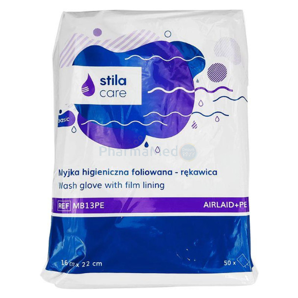 Washandje Wegwerp Geplastificeerd ZARYS - 50st