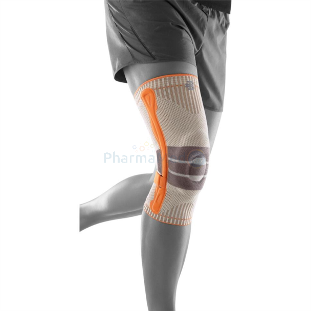 Outdoor knee support GENUTRAIN orange - Medium