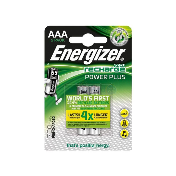 Pile rechargeable NiMH AAA 1,2 Volt par 2 - 1pc