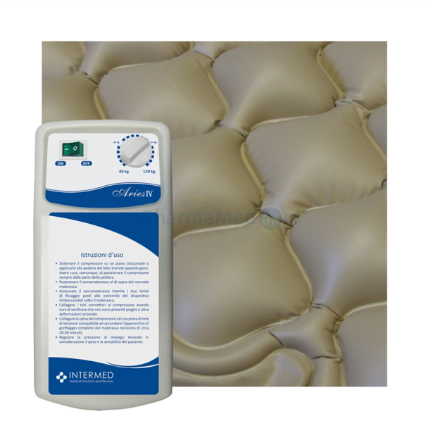 ARIES IV wisselende matras + compressor 110kg max