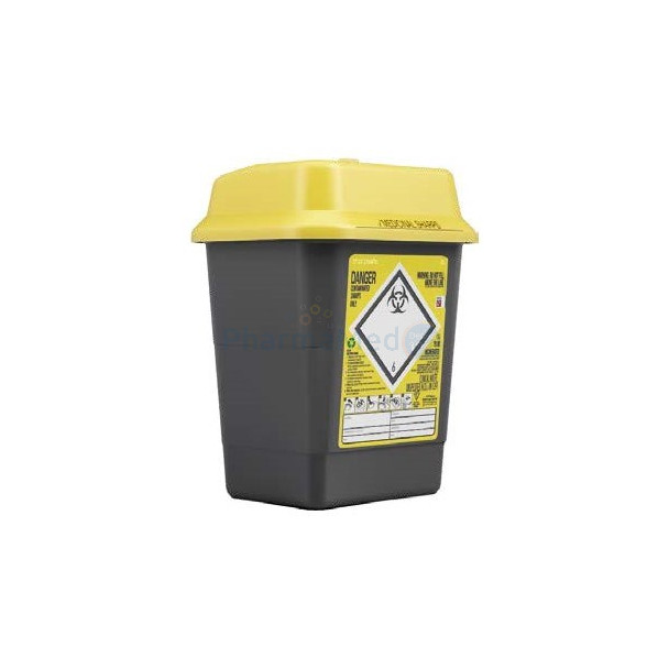 Naaldencontainer 5L SharpSafe deksel met klep - 1 stuk
