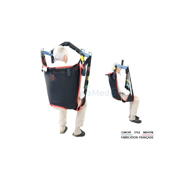 Sangle hamac confort sans croisement en filet - Large