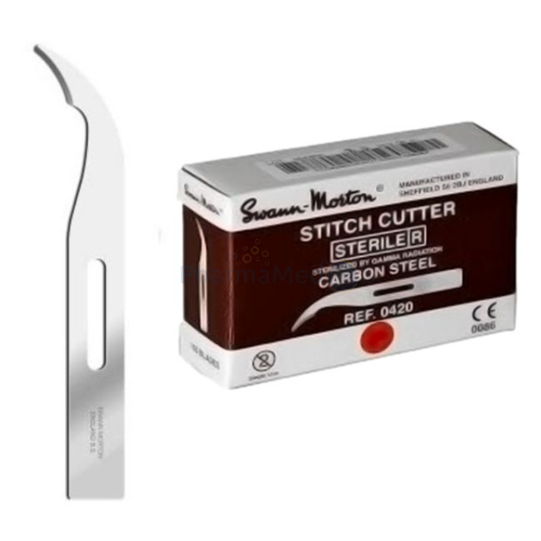 S&M Stitch cutter stérile coupe fils standard - 100pc