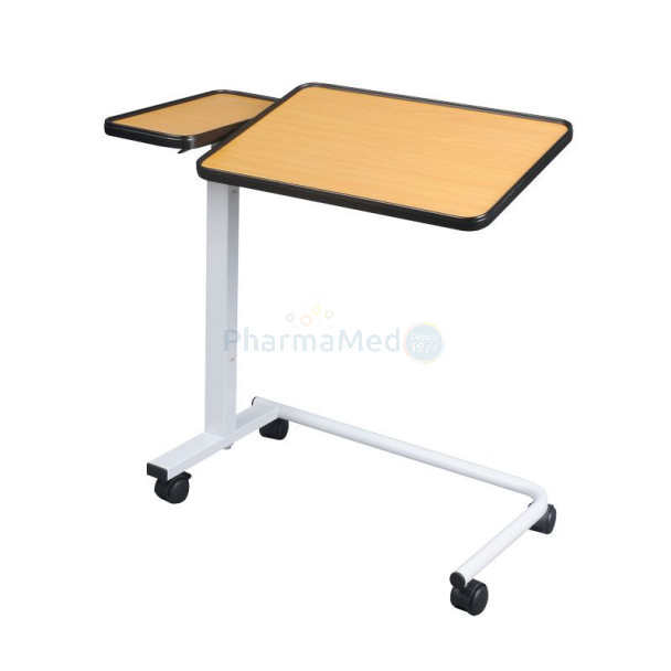 Table de lit CORFOU à roulettes - 2 plateaux