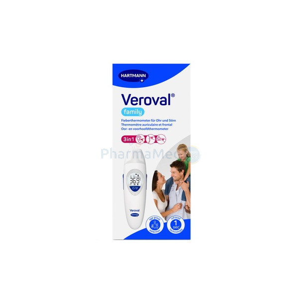 VEROVAL 2 in 1 infrarood thermometer - 1st