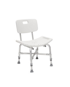 MOBIAK Chaise de douche robuste avec dossier