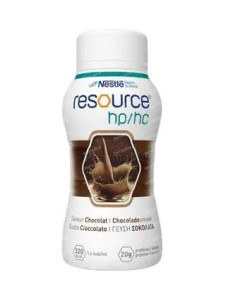 Nestlé RESOURCE HP/HC - Boisson hyperprotéinée - Chocolat - 4x200ml