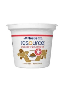Nestlé Dessert gourmand - Crème hyperprotéinée café - 4x125gr