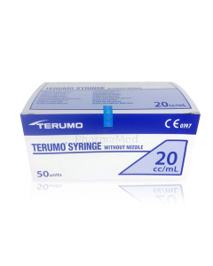 Seringues TERUMO 20ml embout Lock - 50pc