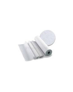 Drap d'examen blanc gauffré 100% pâte vierge 50cmx34cm - 1rl