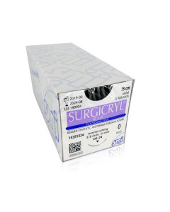 SURGICRYL 910 Metric3.5 USP0 75cm Violet- 12draden