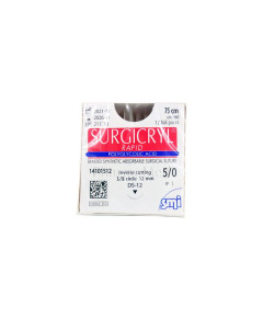 SURGICRYL Rapid 5/0 12mm 1.0 75cm - 12draden