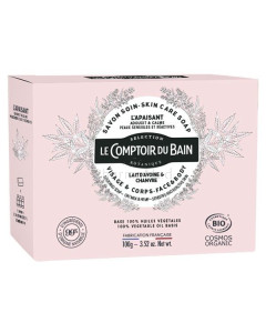 Le comptoir du bain - Savon solide lait d'avoine - 100gr